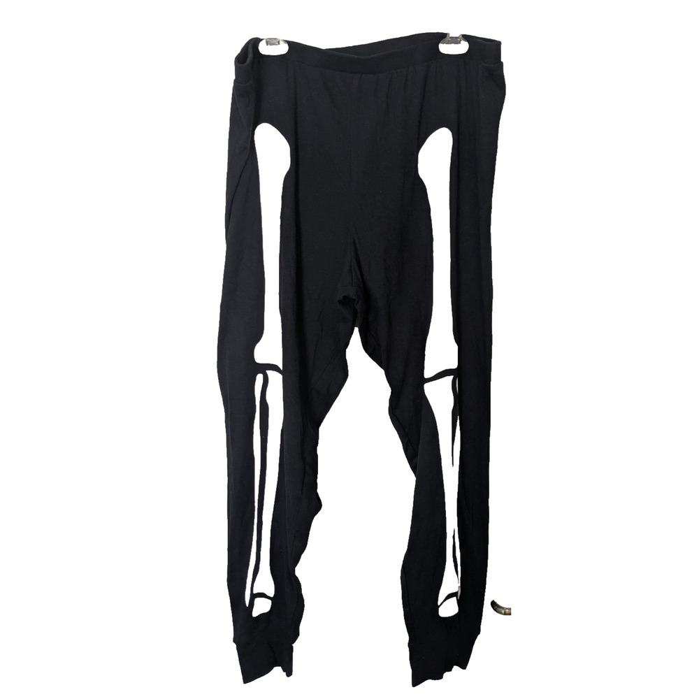 Mens Hyde Eek Black Skeleton Pajama Pants XL Sleepwear